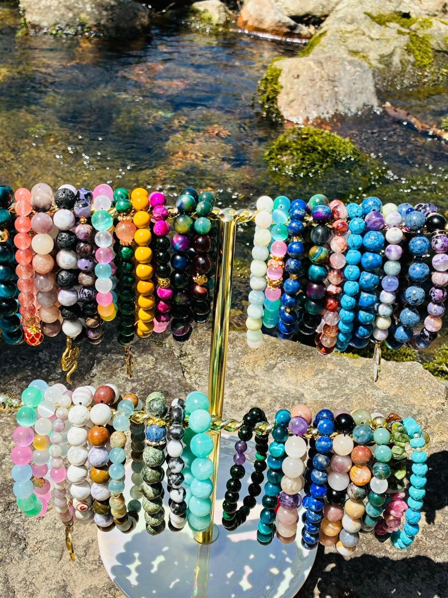 Grand Opening of beaded bracelet store; Gran Inauguración-Mysuvelas