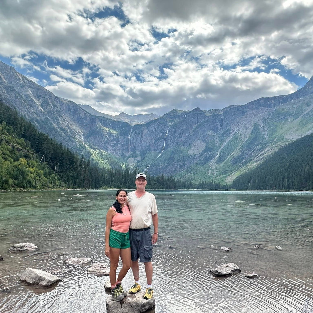 Glacier National Park — handmade gemstone bracelet by Mysuvelas.”